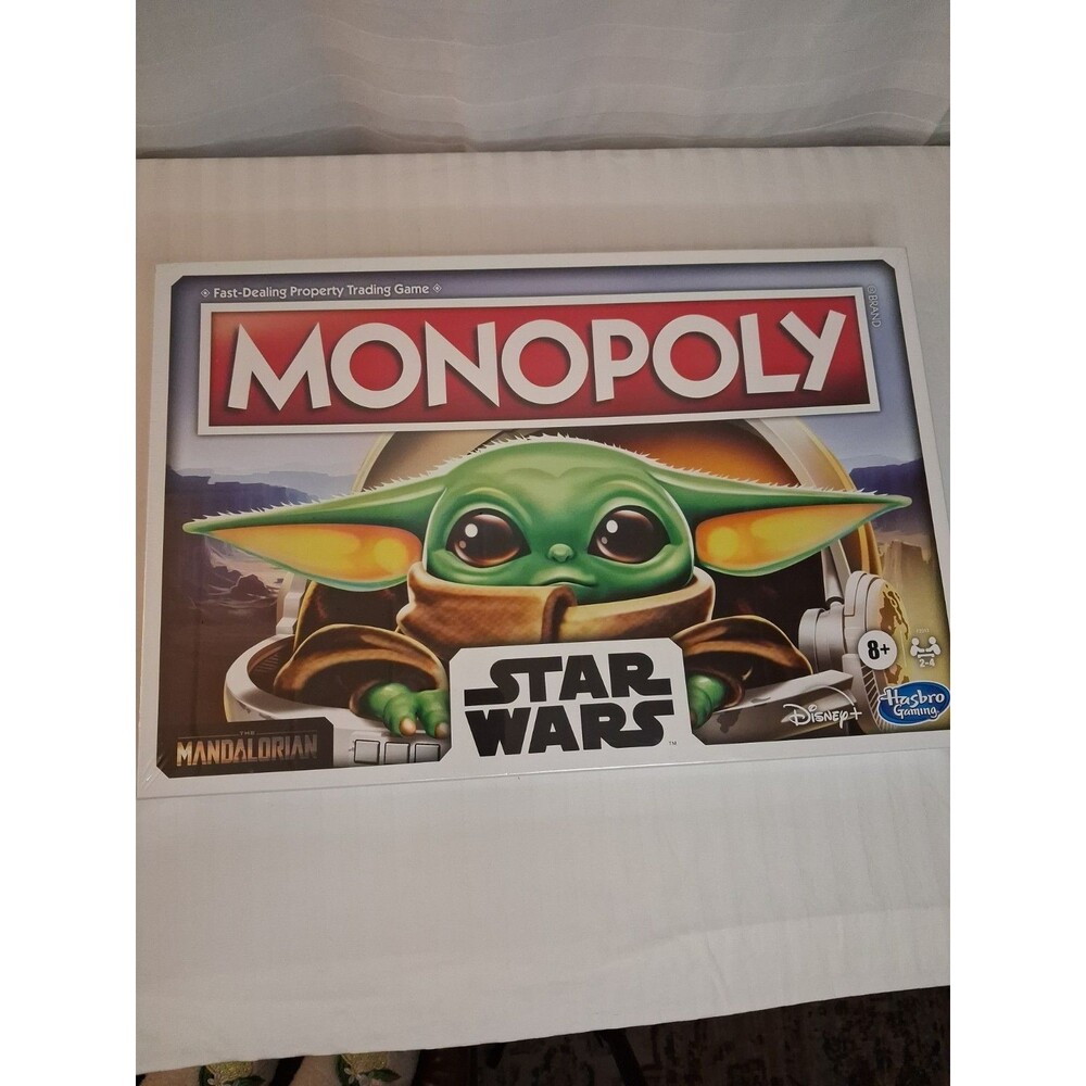 Star Wars Monopoly Mandalorian Baby Yoda (Hasbro, 2020) Factory Sealed